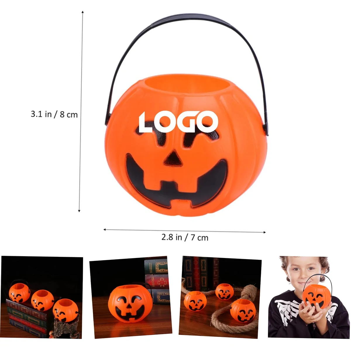 Halloween Candy Buckets prom baskets 1