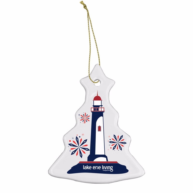 Christmas Tree Ceramic Holiday Ornament
