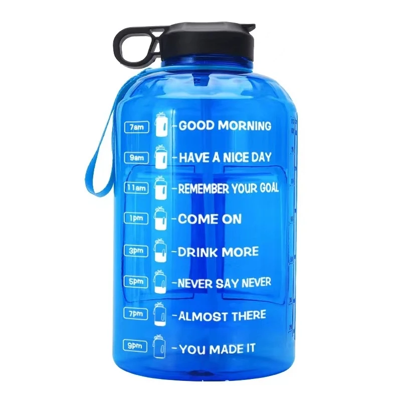 1 Gallon Water Bottle With Times To Drink 1