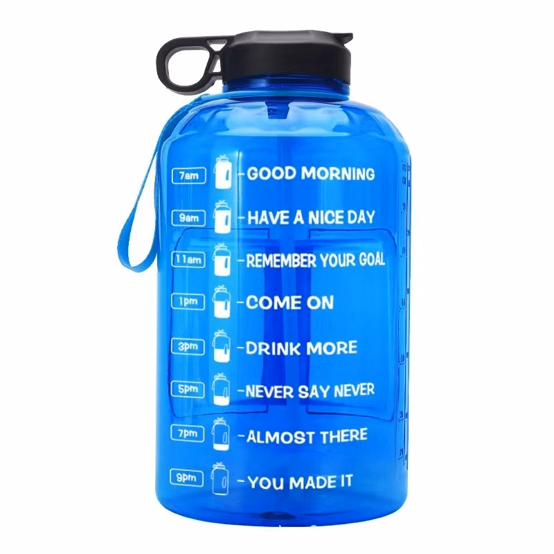 1 Gallon Water Bottle With Times To Drink