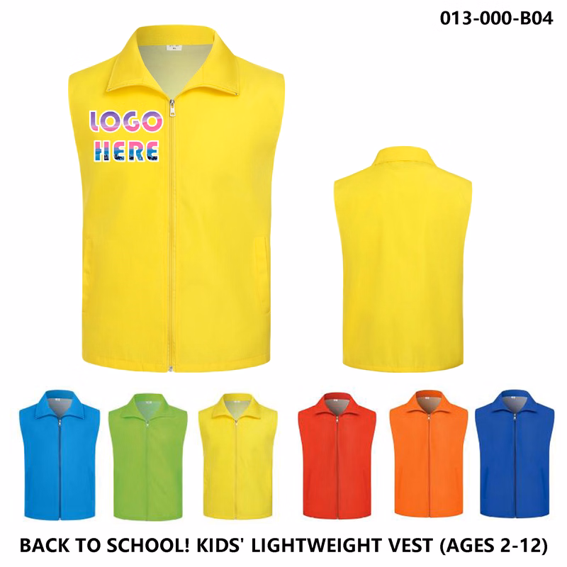 Youth Group Uniforms - Durable Logo Vest