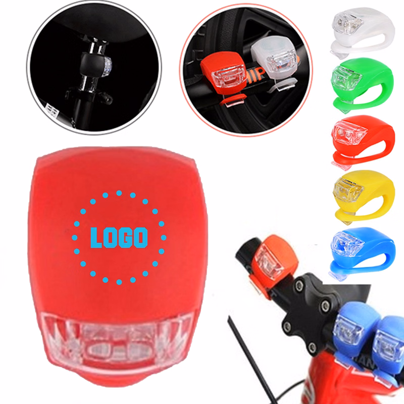 Silicone Shell Shockproof & Waterproof LED Frog Bike Light