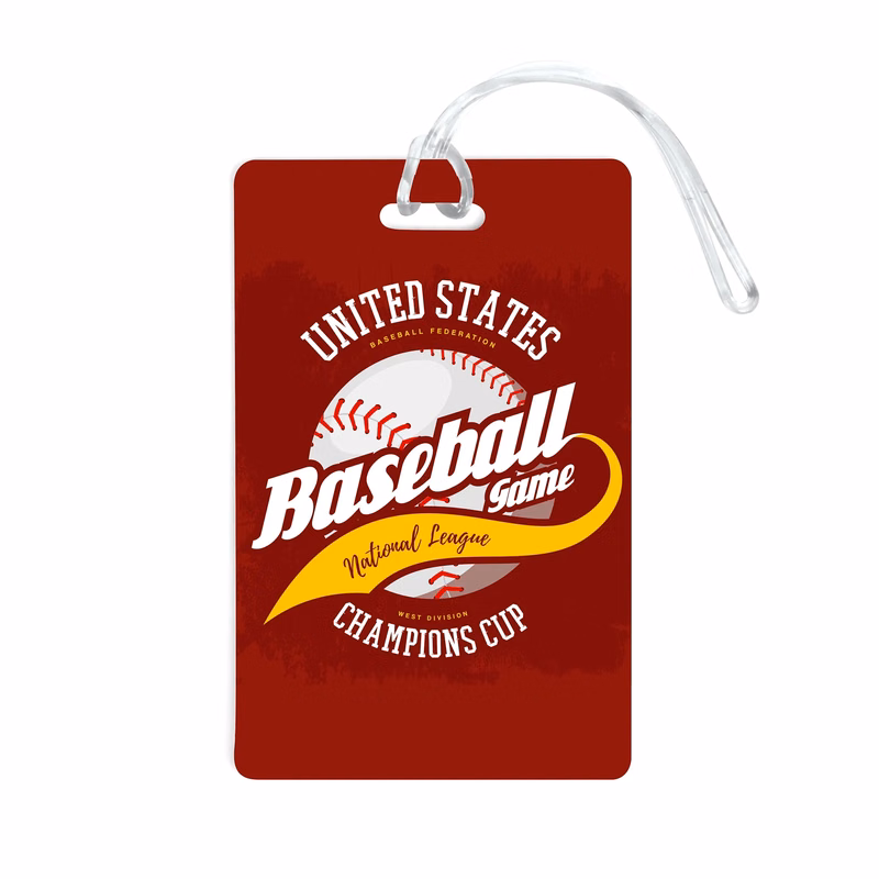 Imprinted Mini Luggage Tag