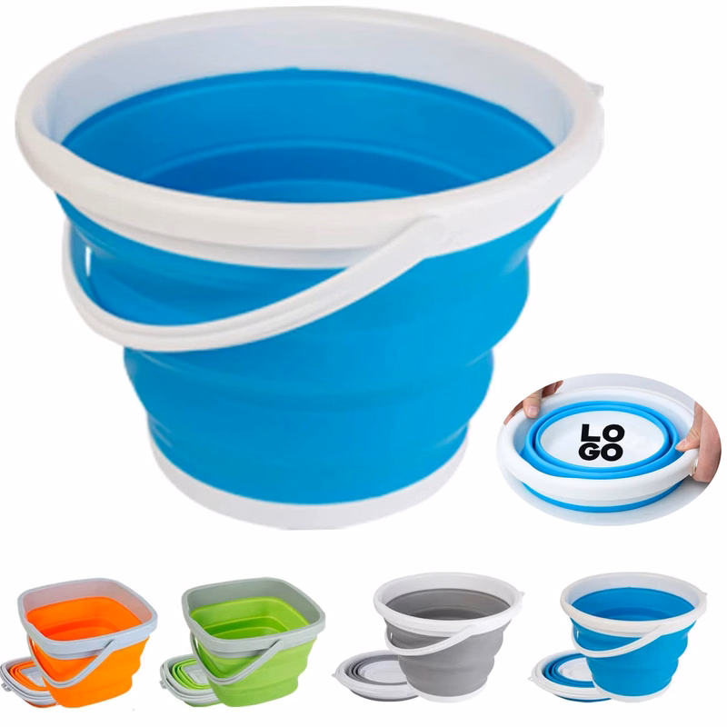 10L Collapsible Plastic Bucket
