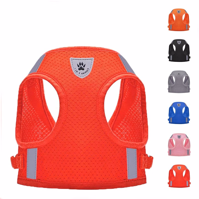 Dog Vest Harness and Strap Leash Set
