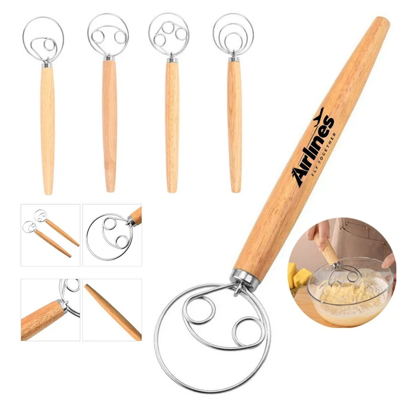 Danish Dough Whisk for Sourdough Bread Baking 1