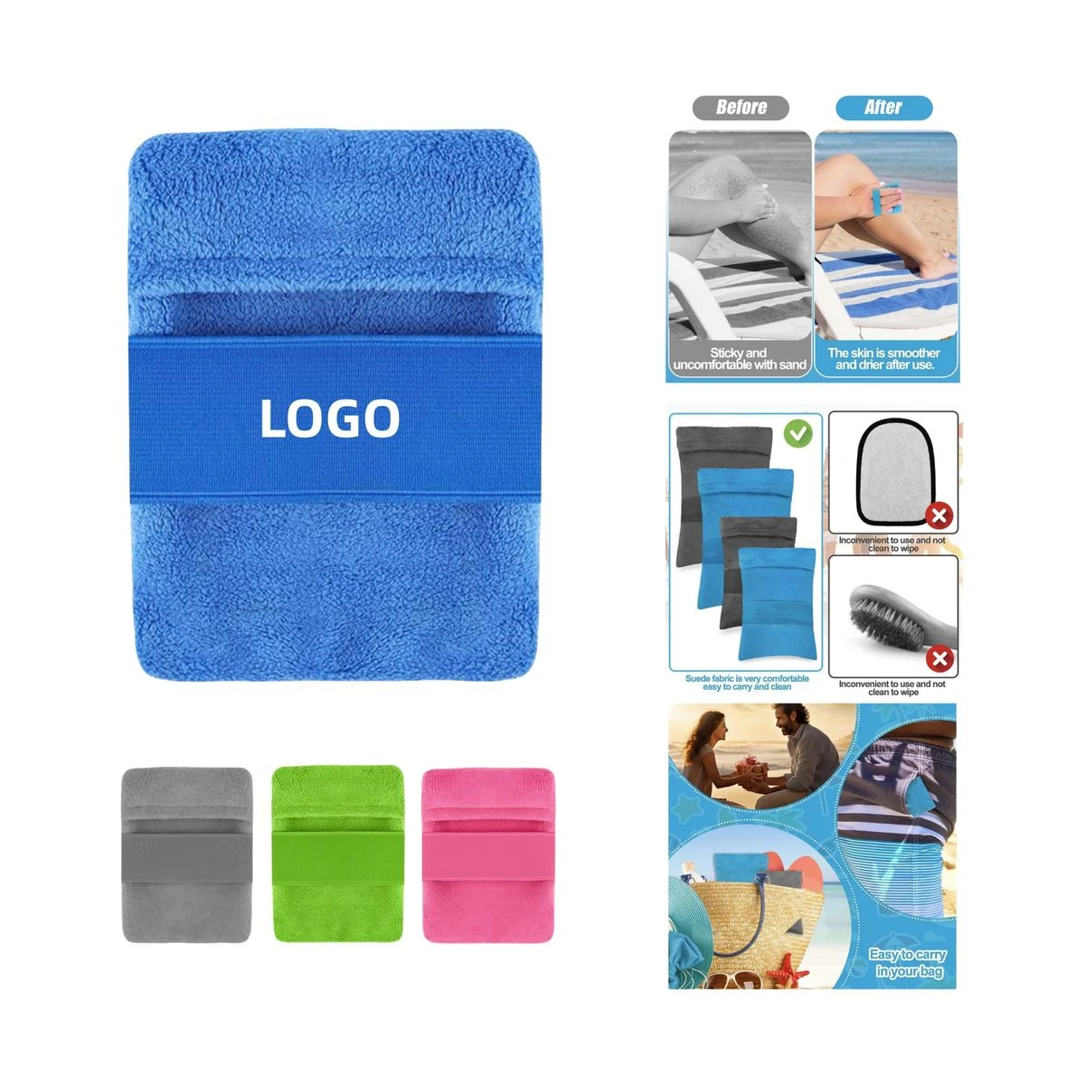 Gentle Skin Sand Eraser Pouch 1