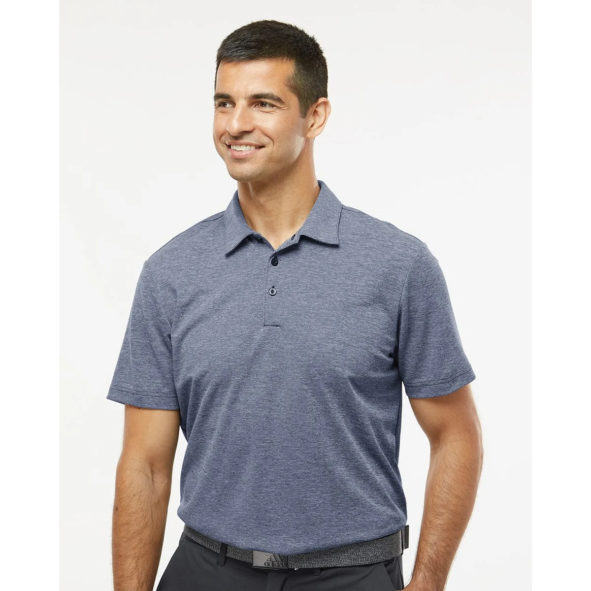 Men's Heathered Polo - A582 1