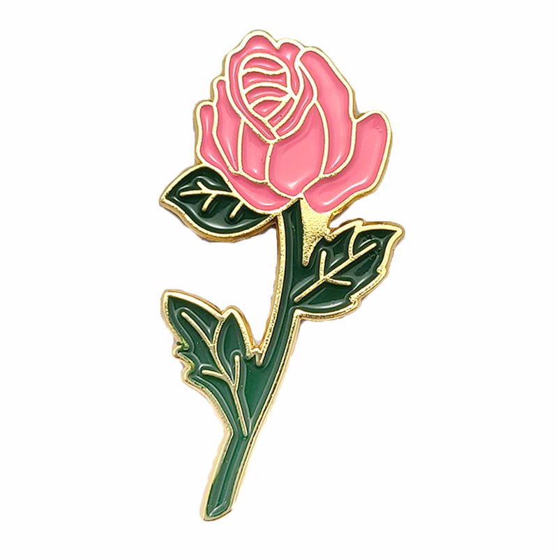 Die Cast Zinc Soft Enamel Lapel Pin: 3/4"