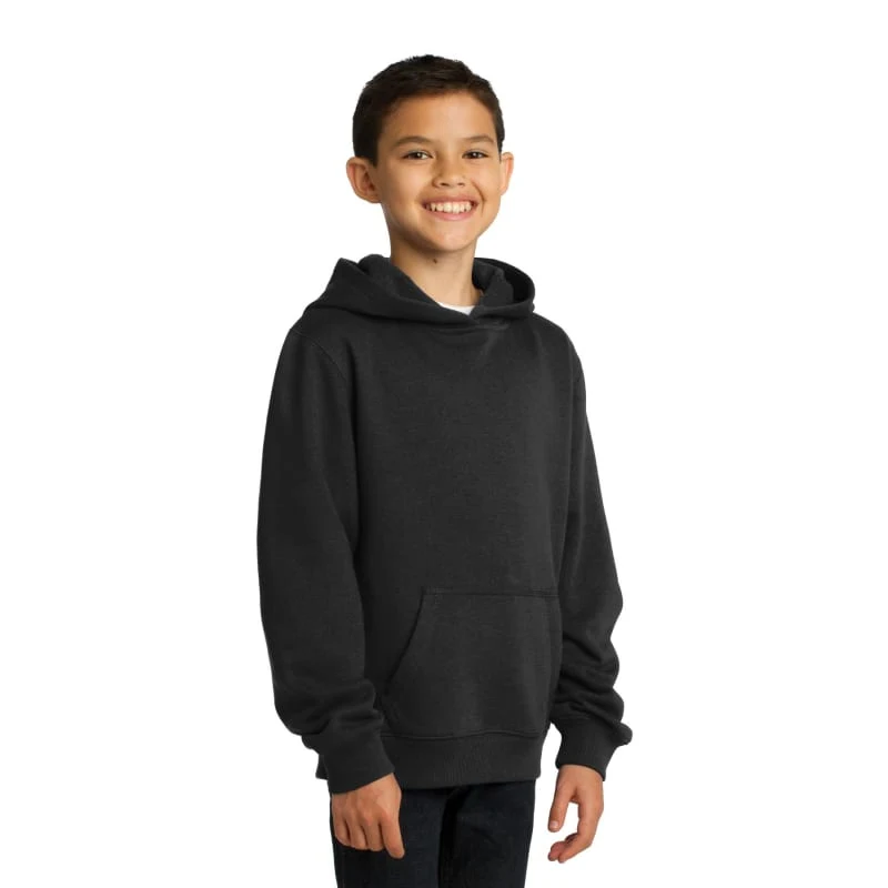 Sport-Tek Youth Pullover Hooded Sweatshirt. 1
