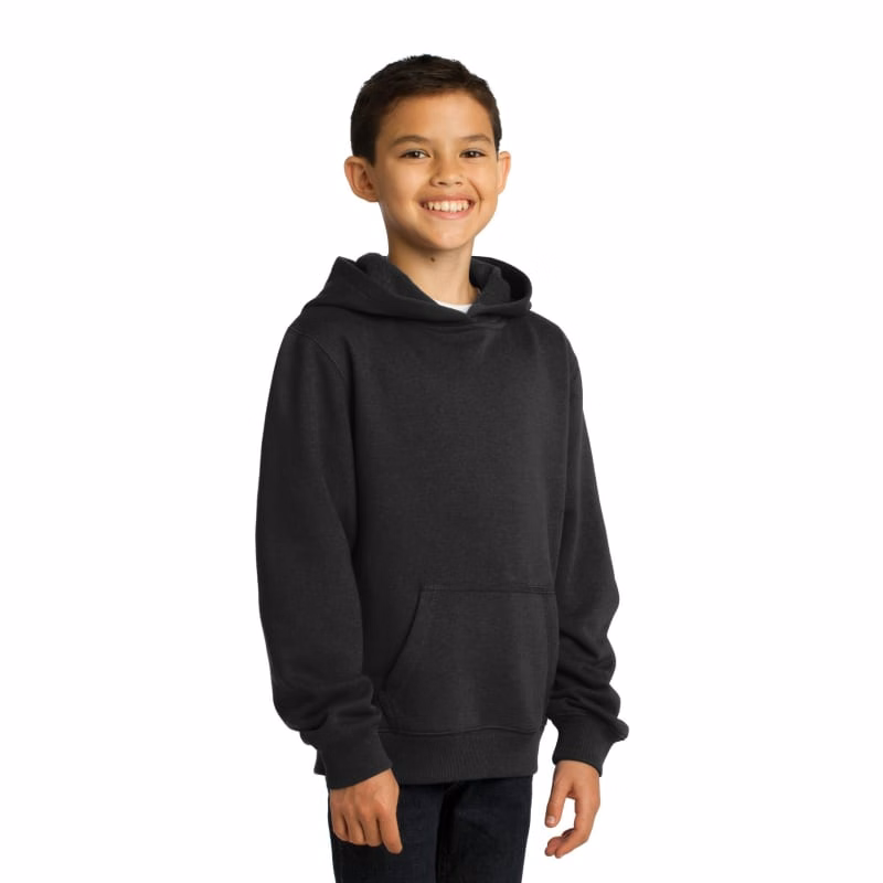 Sport-Tek Youth Pullover Hooded Sweatshirt.