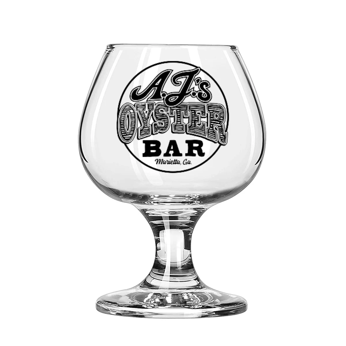 5.5 oz Libbey Embassy Brandy, custom glassware with logo imprint 1