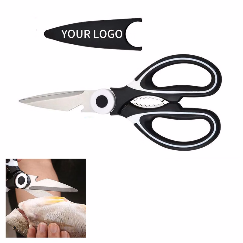Durable Kitchen Scissors with Non Slip Handles