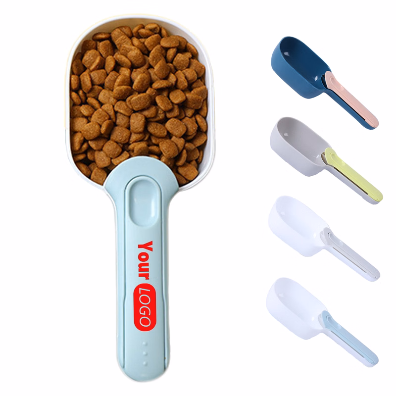 Clip-On Pet Food Measuring Scoop