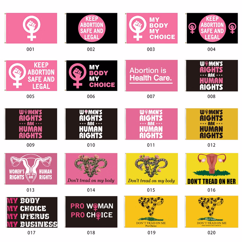 Parade Feminist Flags
