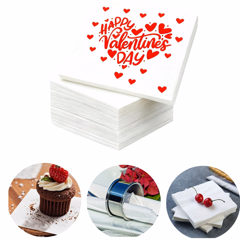 2-Layer Napkins 100 Sheets/Pack