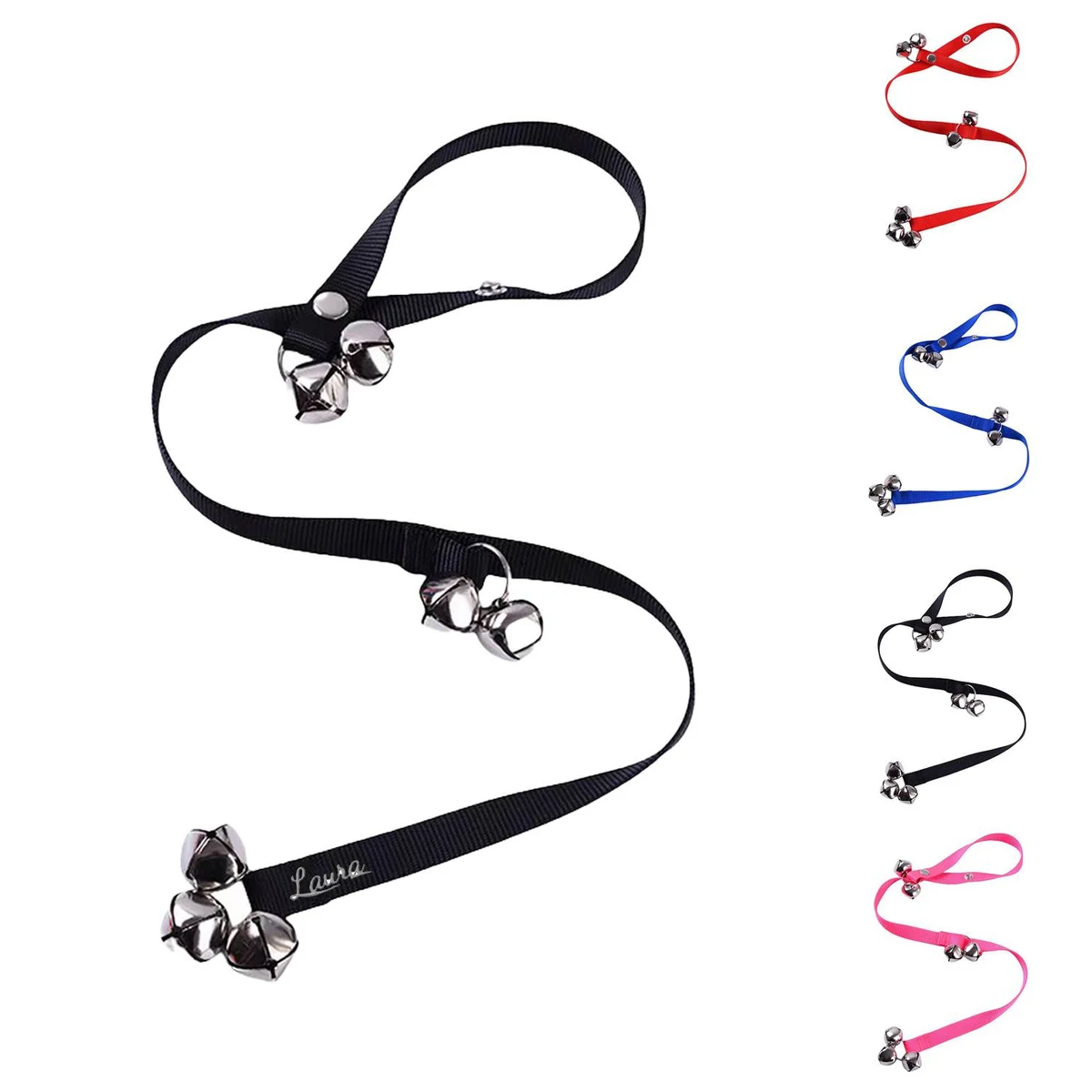 Adjustable Pet Training Doorbell Leash 1