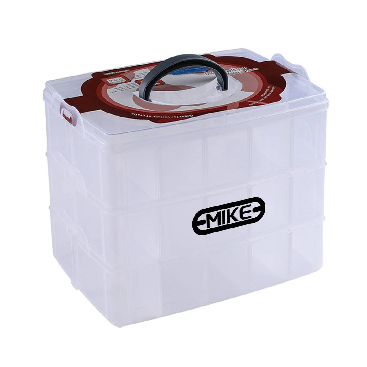 3-Layer Things & Crafts Storage Box W/ Handle 1