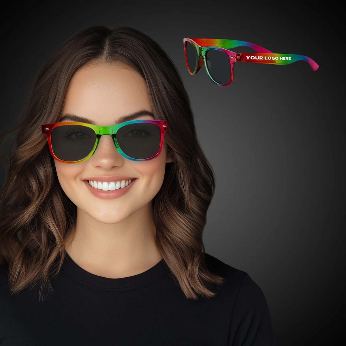 Translucent Rainbow Sunglasses 1