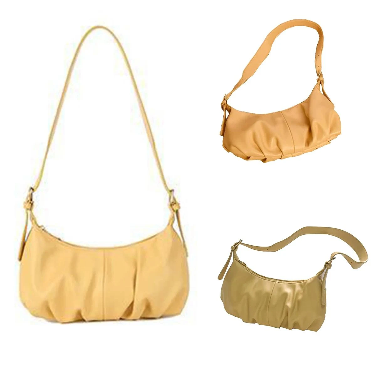 PU Dumpling Small tote Bags, custom tote bag with logo imprint 1