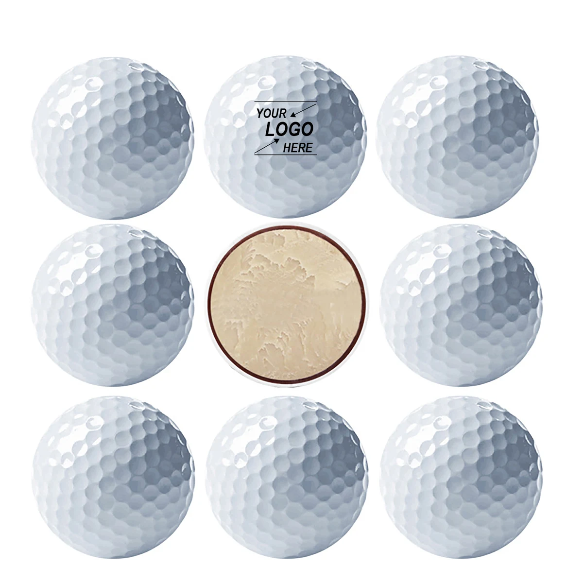 Professional Tournament Golf Balls 1