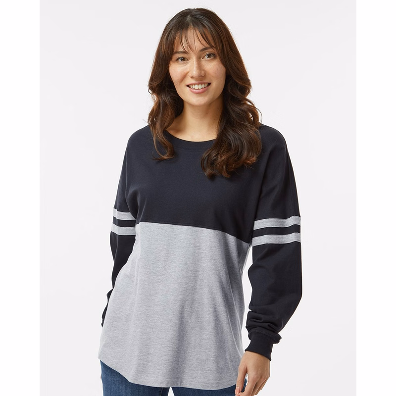 Women's Pom Pom Long Sleeve Jersey T-Shirt - BW3514