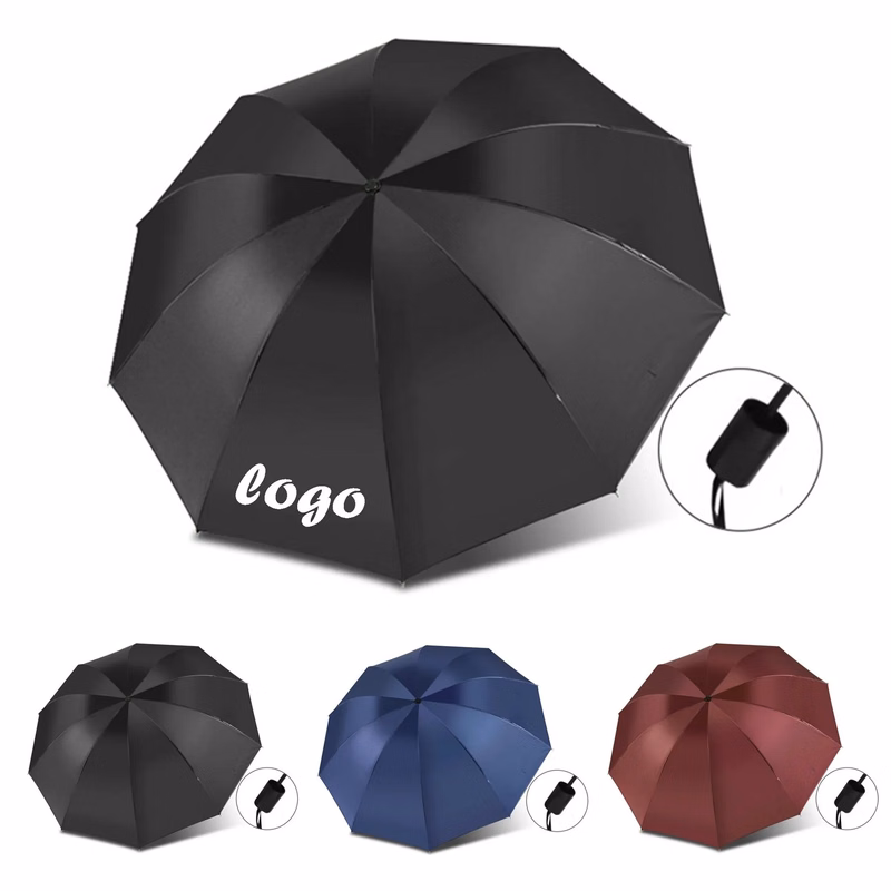 8 Ribs Folding Umbrella