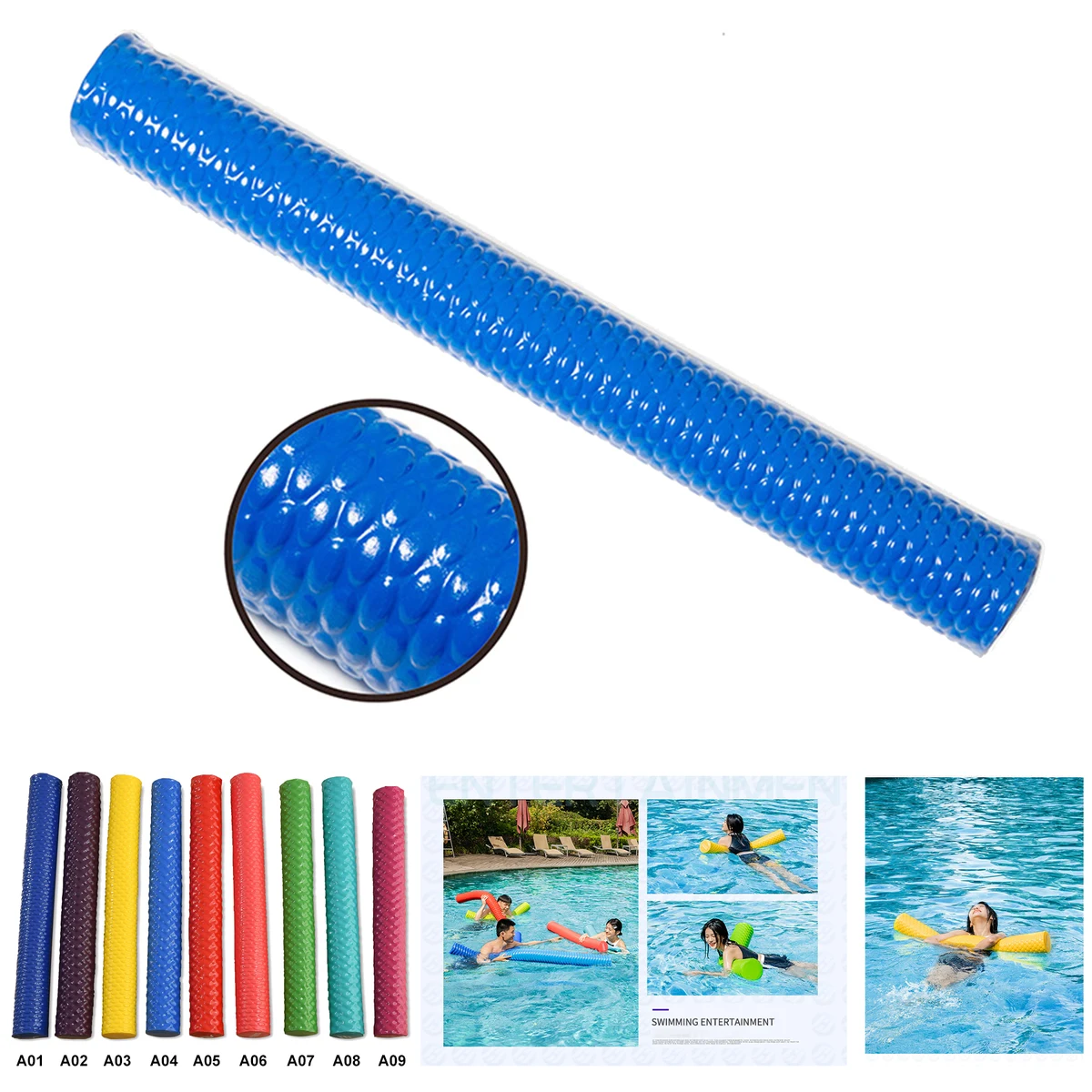 Soft Dipped Foam Pool Noodle 1