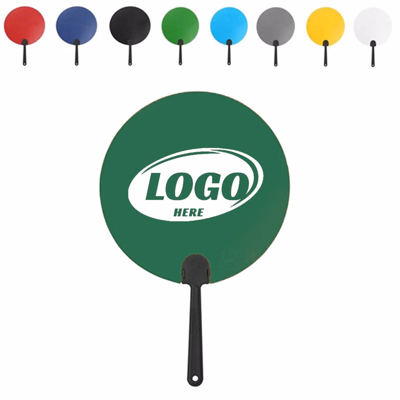 Round/Ball Plastic Hand Fan