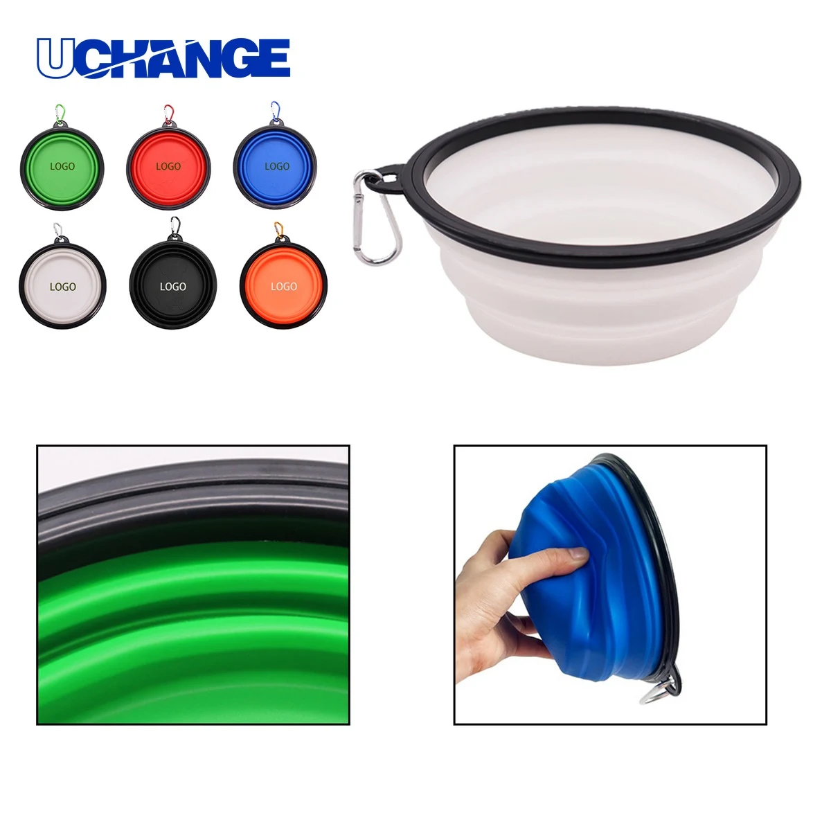 Anti Tip Foldable Pet Bowl for Stable Feeding 1