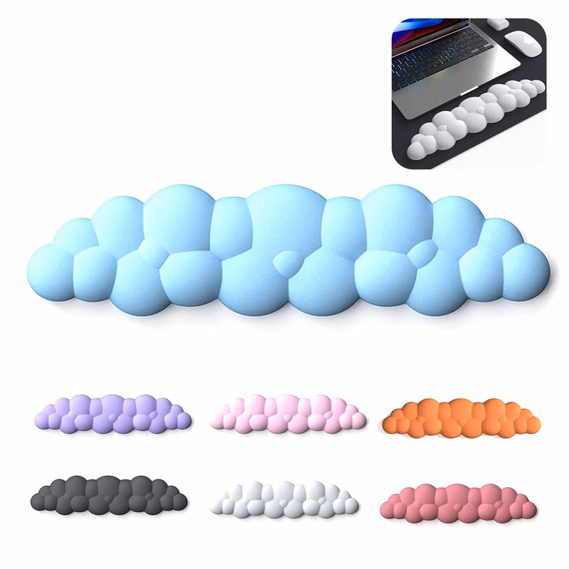 Cloud Wrist Mouse Pad