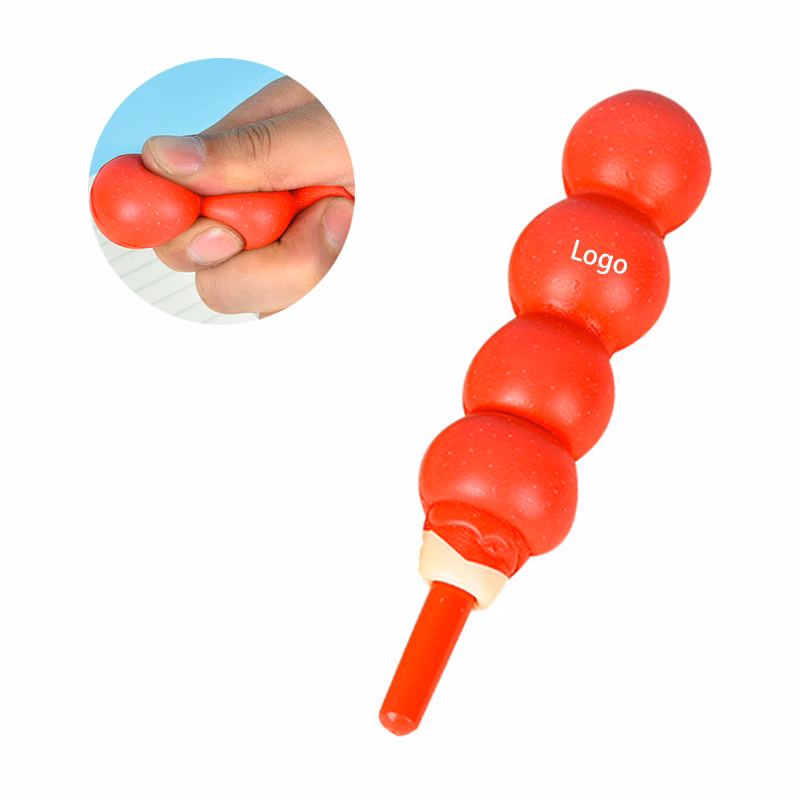 2 in 1 Squishy Candy Ball Pen and Squeeze Toy