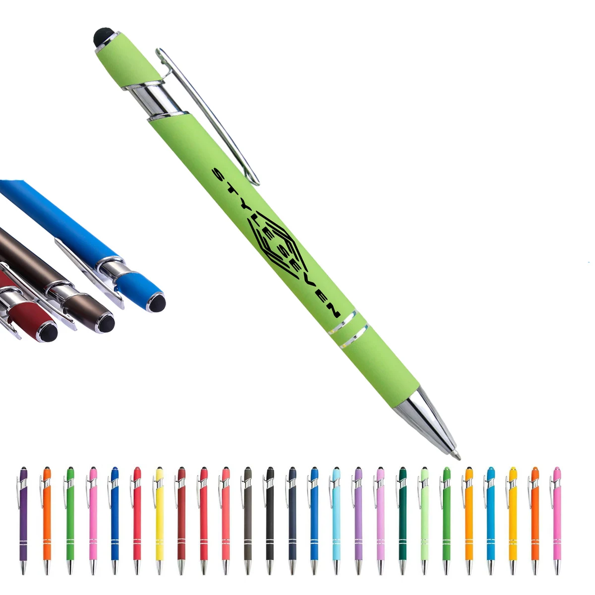 Tactile Click Metal Ballpoint Pen. 1