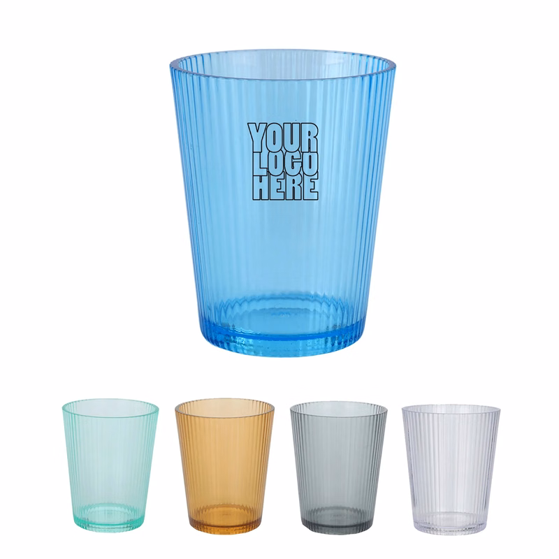 10oz. Reusable Acrylic Plastic Drinking Cup