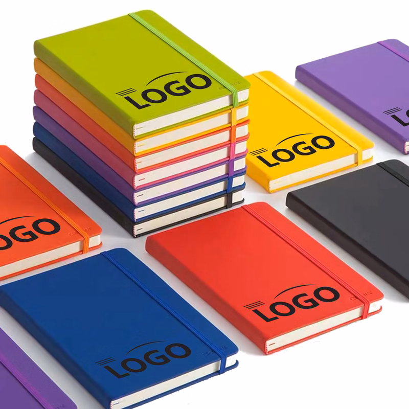 A6 Hardcover College Ruled Lined Notebook