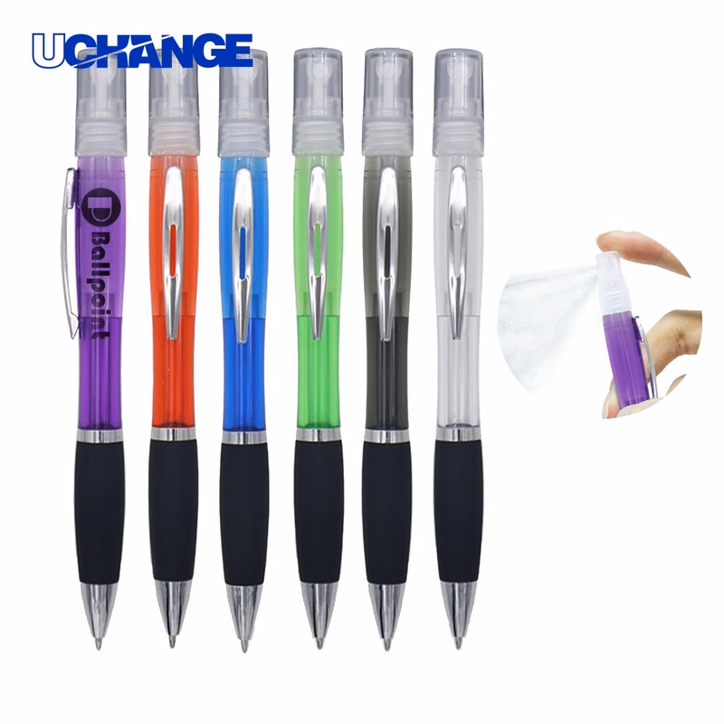 Hand Sanitizer Spray Ballpoint Pen for Hygiene