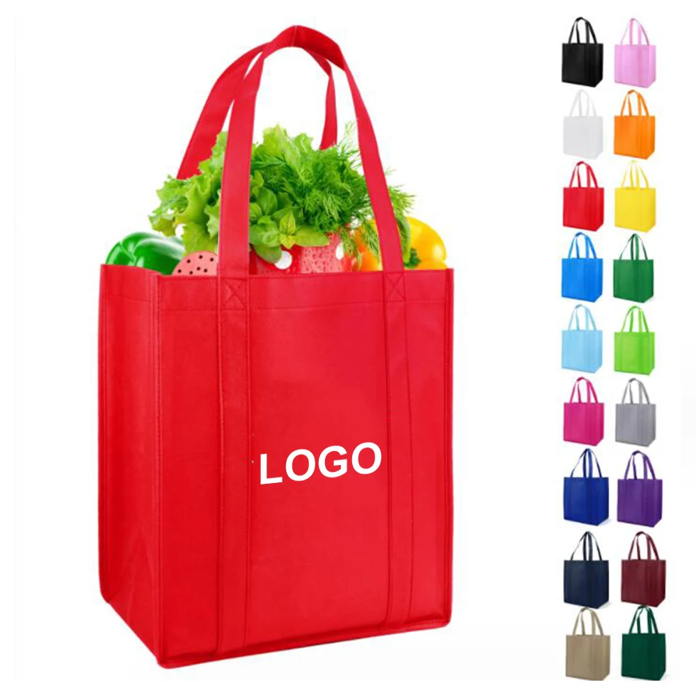 Non-Woven Tote Bags 13 W" X 15" H X 10" D 1