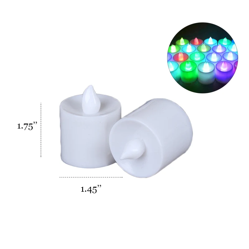 Multi Color LED Candle Light 1