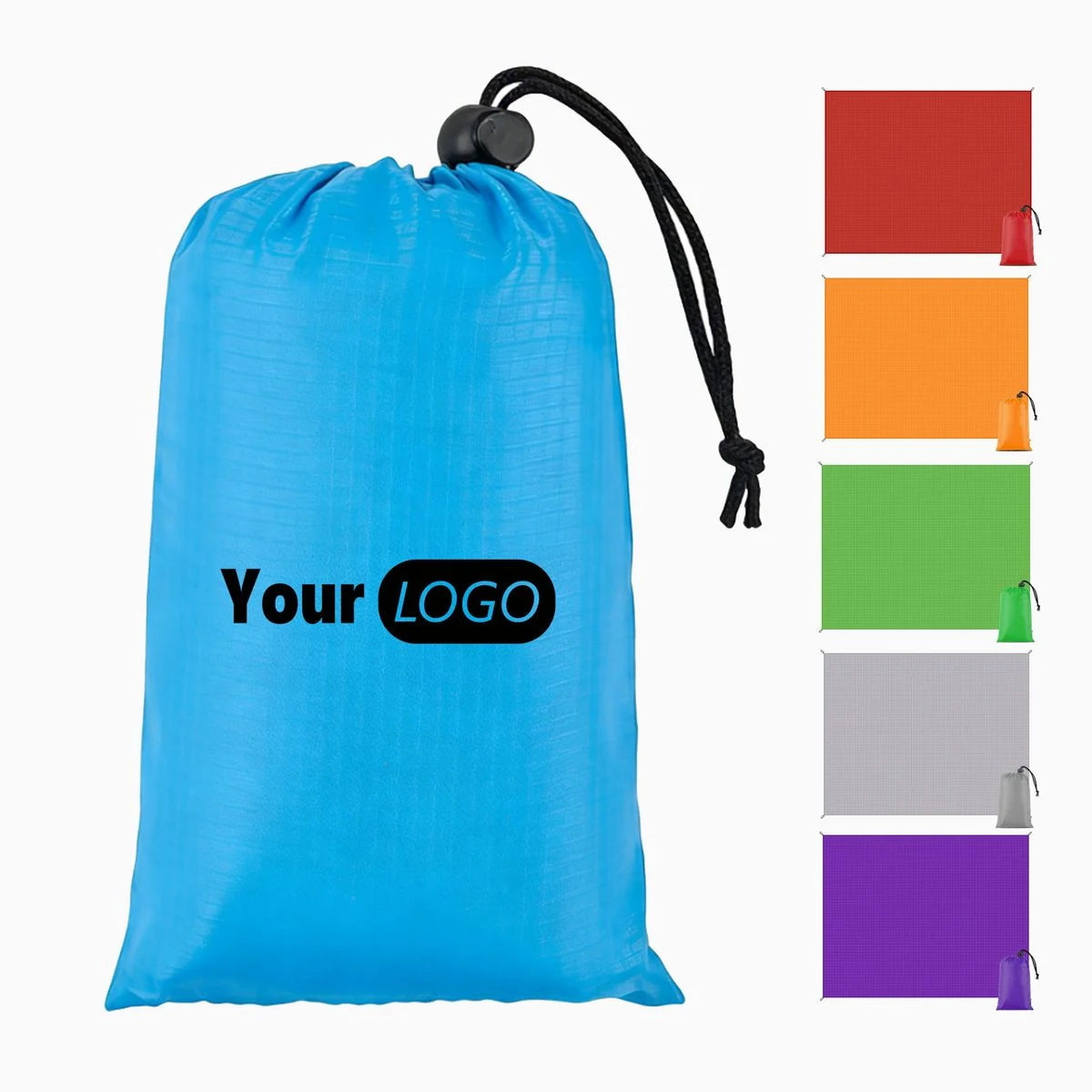 Portable Solid Color Beach Mat 1