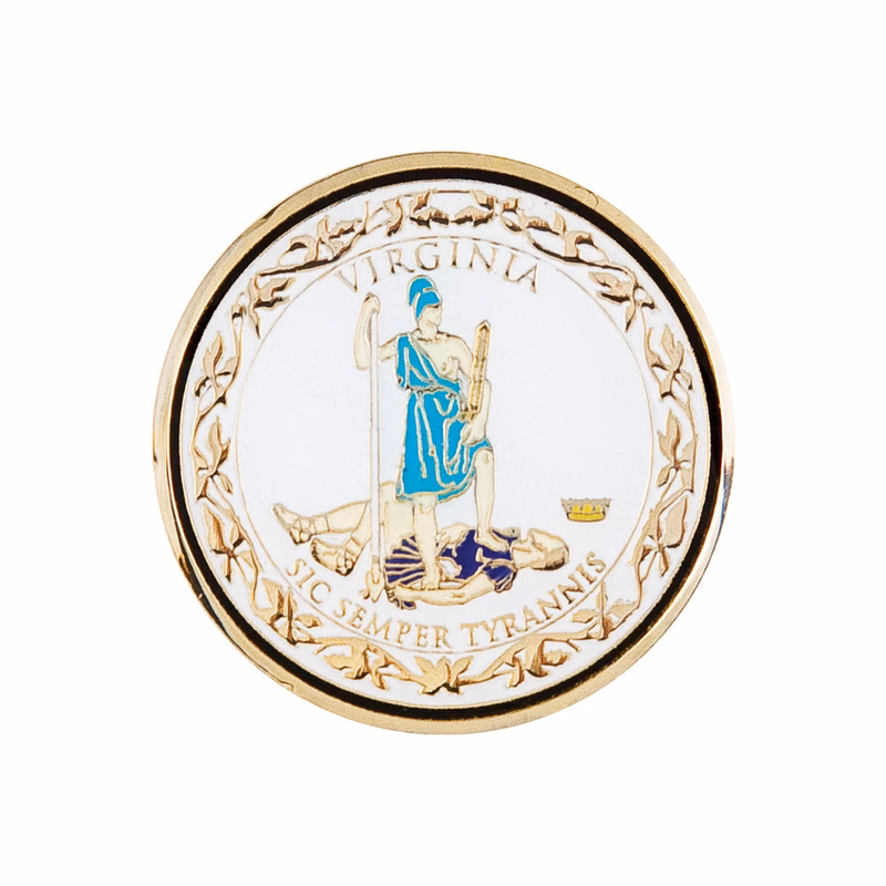 Zinc 1.75" Challenge Coin Gold Plating