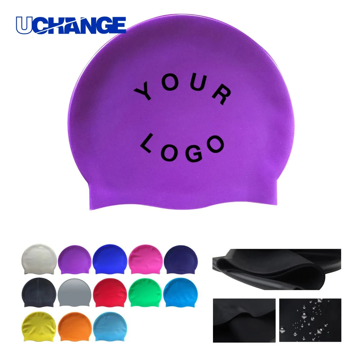 Silicone Swimming Cap for Swim Practice 1