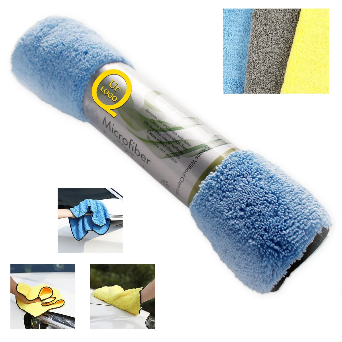 11.8 X 15.8 Inch Car Microfiber Quick Drying Towel 1