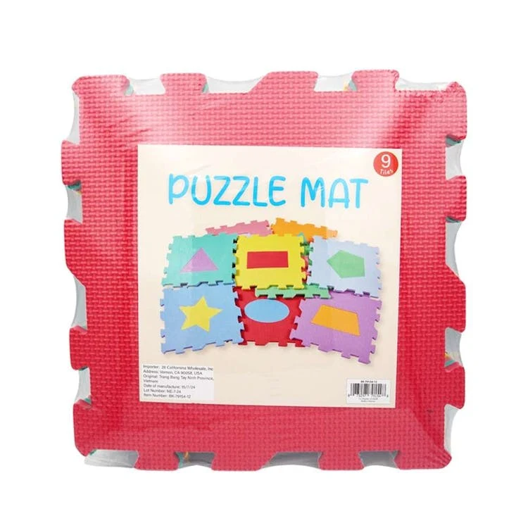 Shapes Puzzle Mats - 9 Piece 1