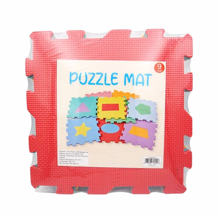 Shapes Puzzle Mats - 9 Piece