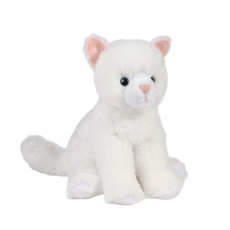 Winnie White Cat Mini Soft Stuffed Animal