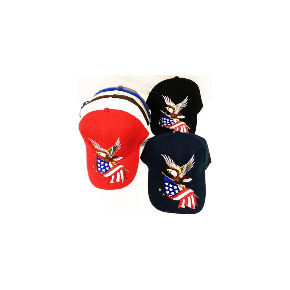 American Flag Eagle Baseball Caps 1