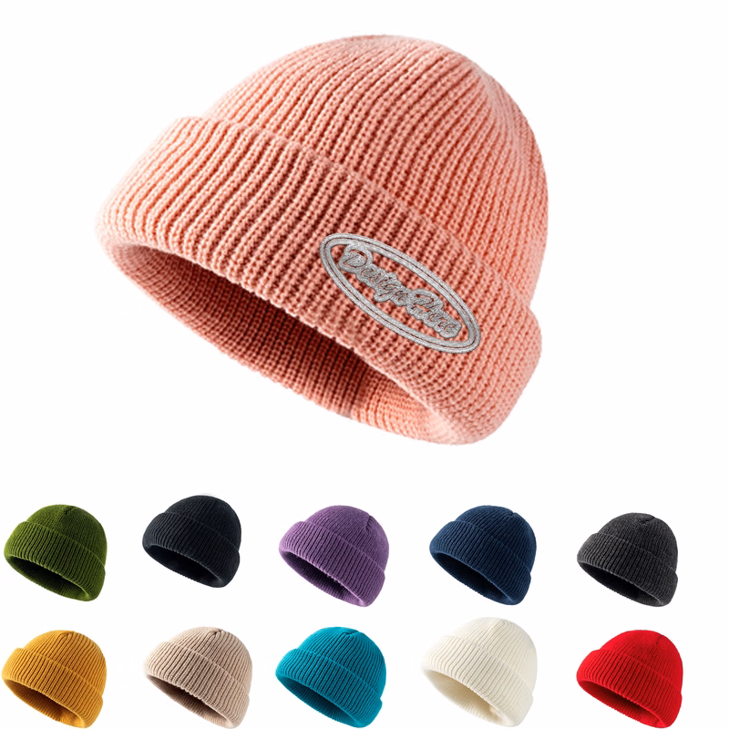 Women's Warm Knit Beanie Hat for Fall and Winter Outdoors