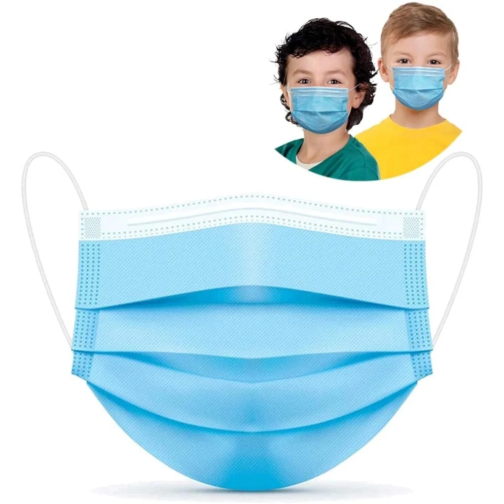 3-Ply Disposable Face Mask - Kids 1
