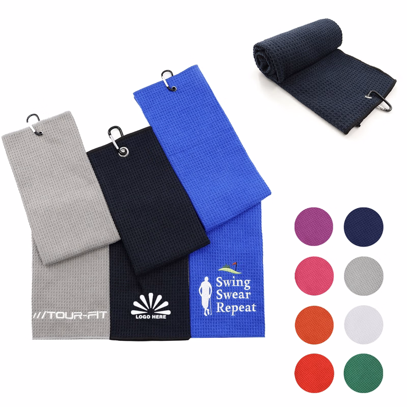 Quick-Dry Tri-fold Golf Towel