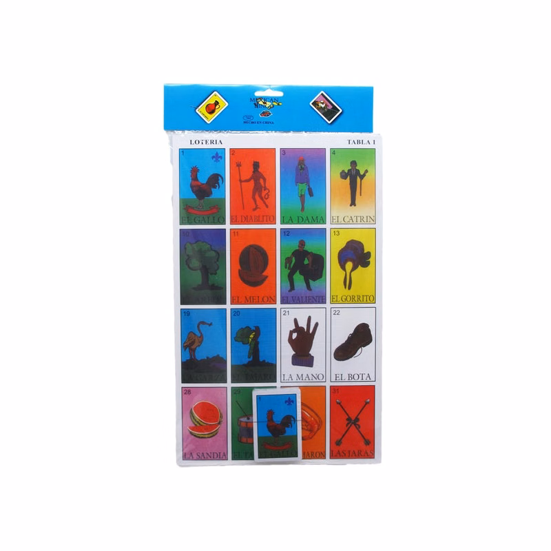 Loteria Mexican Bingo Card Pack 11" x 17"